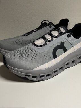 NEW ON Cloudmonster Alloy Silver Mens Running Shoes